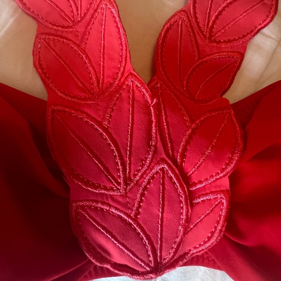 Red Carter bikini - Picture 2 of 9